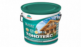 Защитно-декоративный состав Тонотекс KRONA палисандр-мокко 3,0л
