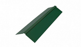 Планка КОНЬКА плоского (6005-темно-зеленый) 0,15*0,15*2м