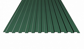 Профнастил С-8  (RAL 6005-темно-зеленый) 1,5м*1,2м*0,40мм/