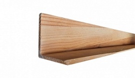 Уголок деревянный 60*60*3м