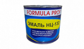 Эмаль НЦ-132 красная FORMULA PROF 1,7кг 