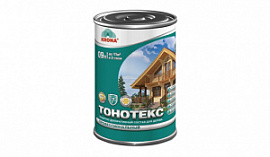 Защитно-декоративный состав Тонотекс KRONA орех 0,9л